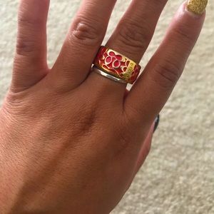 Coach ring size 7 ❤️❤️